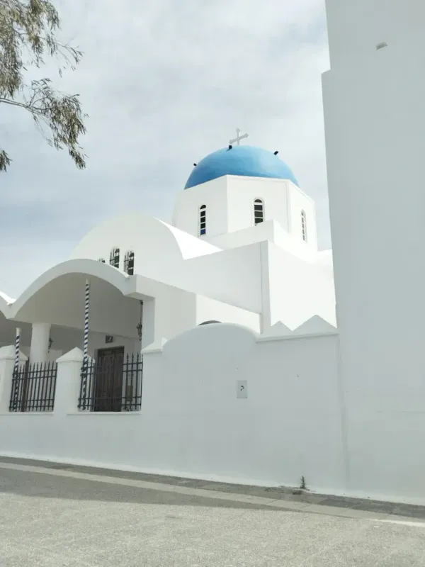 Paysage de l’escale Santorin