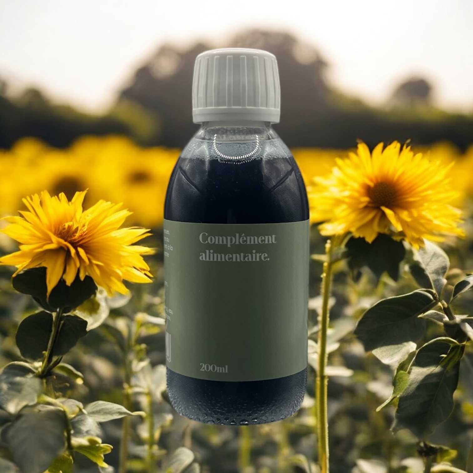 Complément alimentaire anti-âge Jadéa Nourrir phycocyanine flacon 200ml